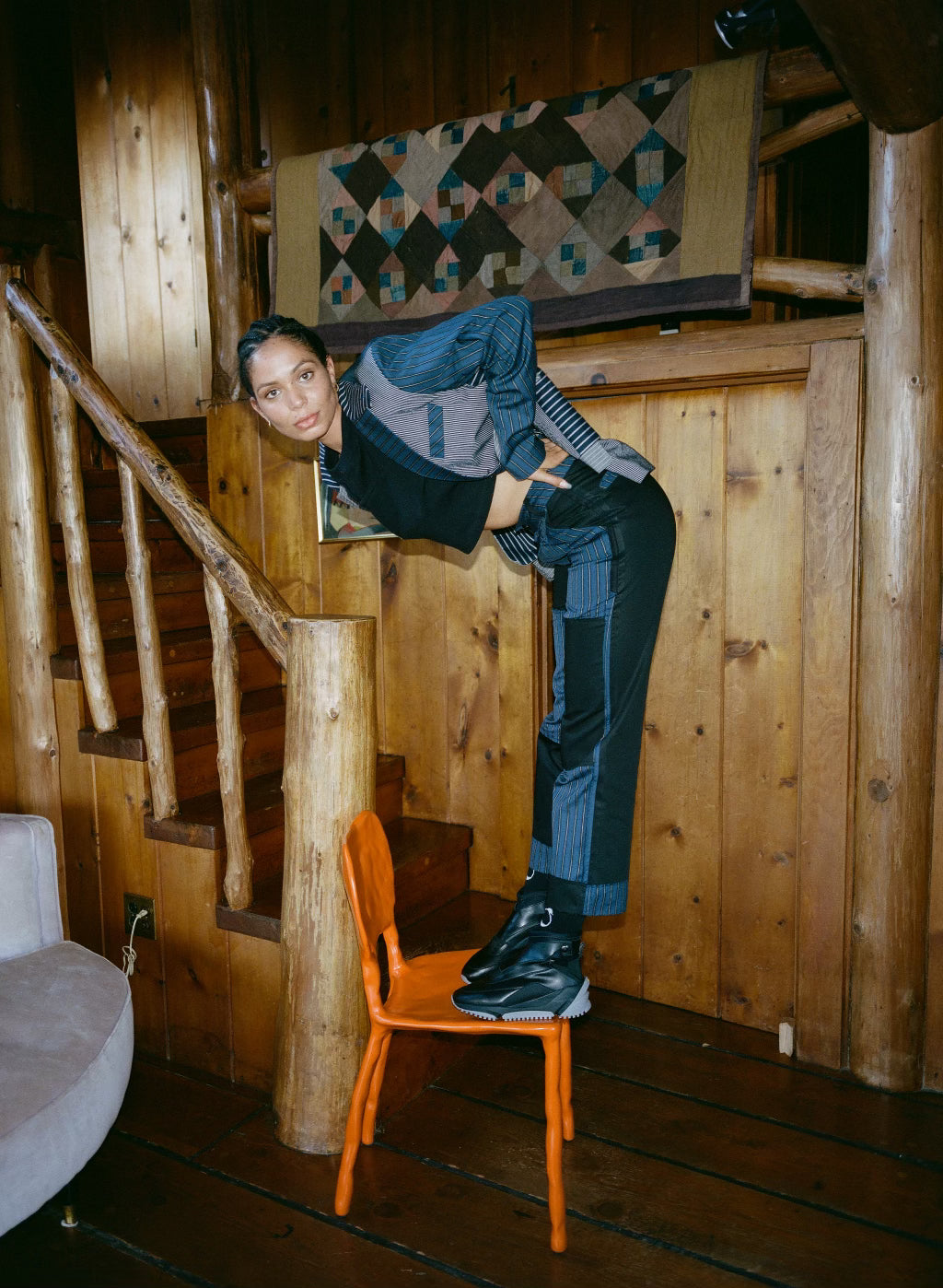 Raw Hem Trousers