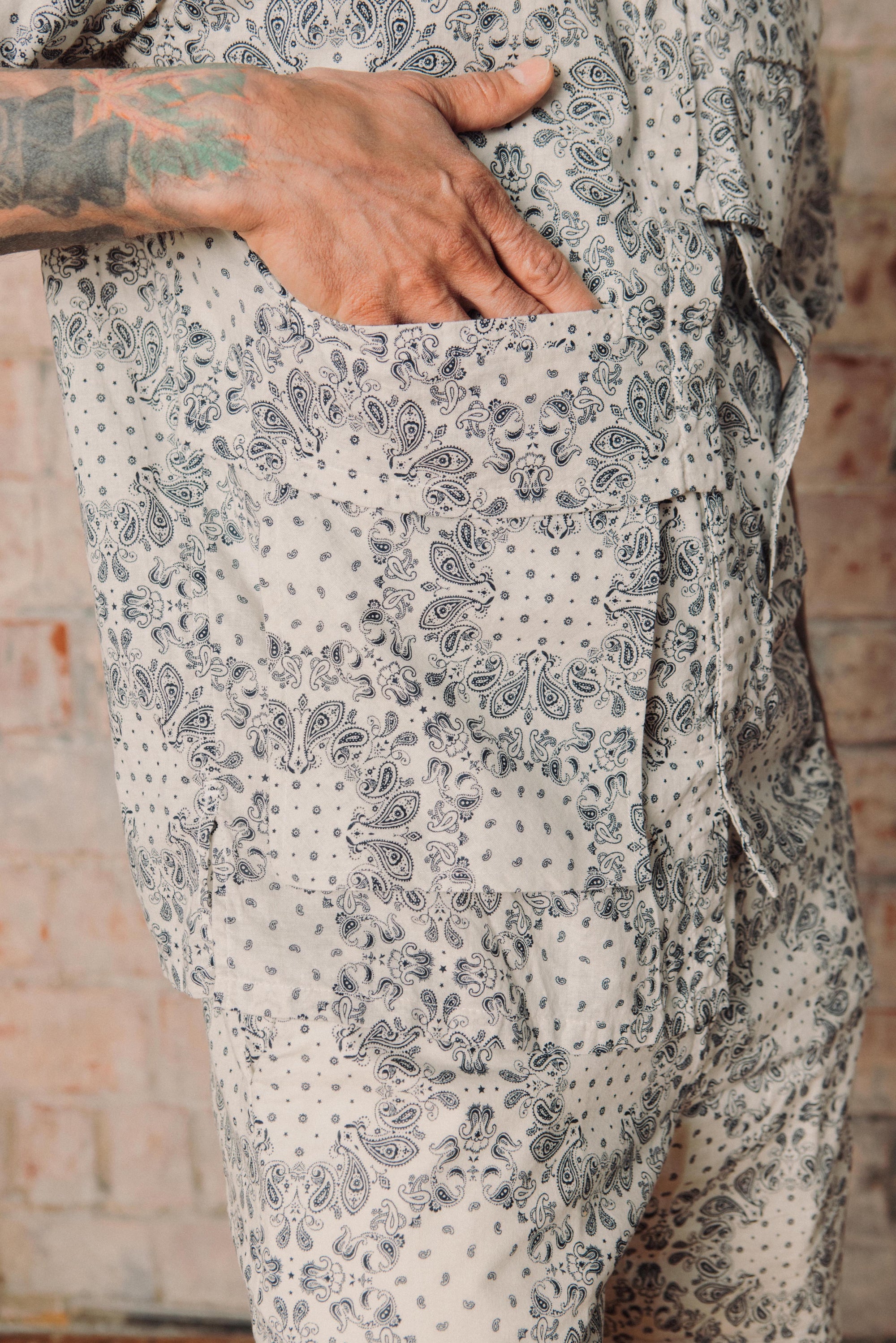 Asymmetrical Shorts Set