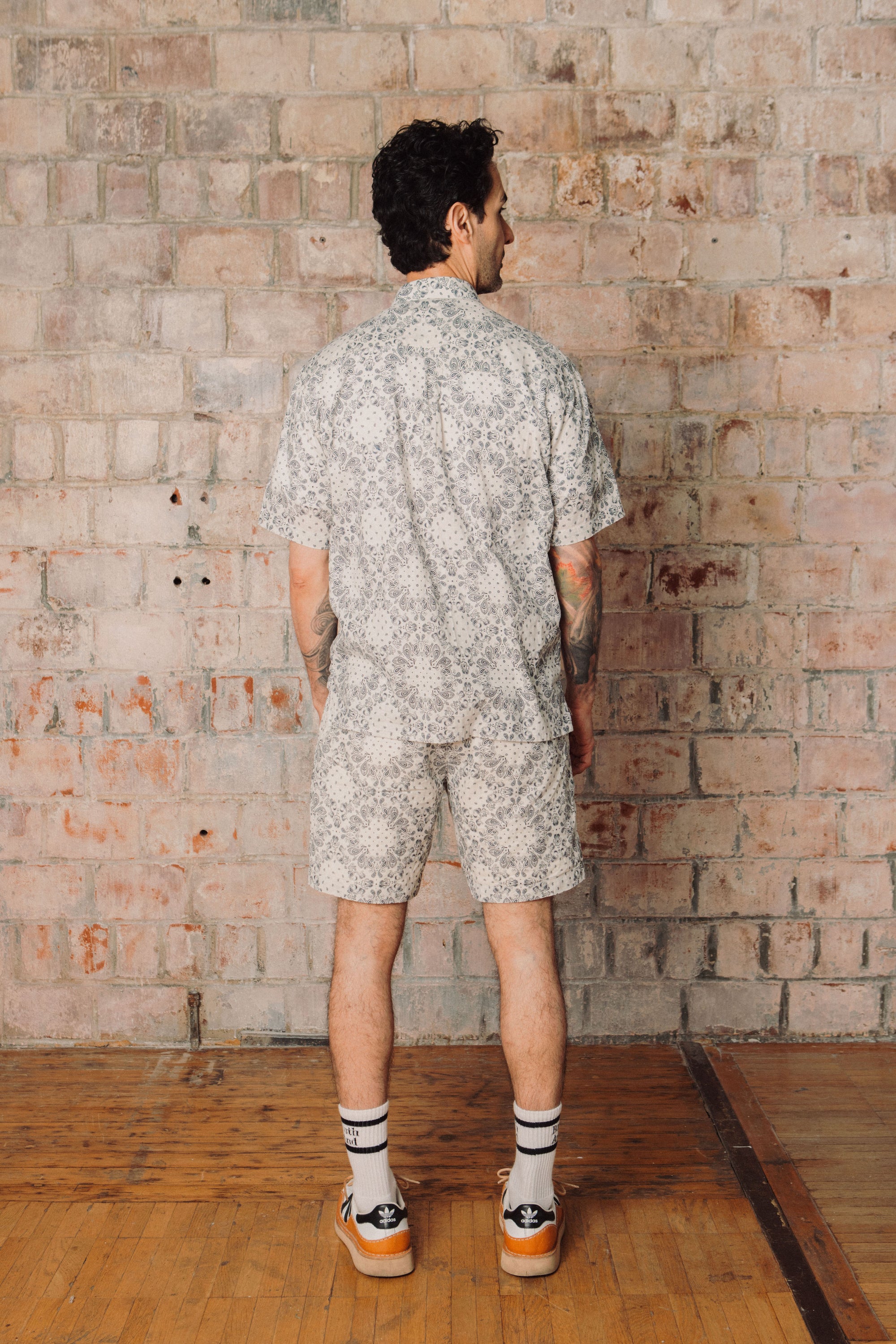 Asymmetrical Shorts Set